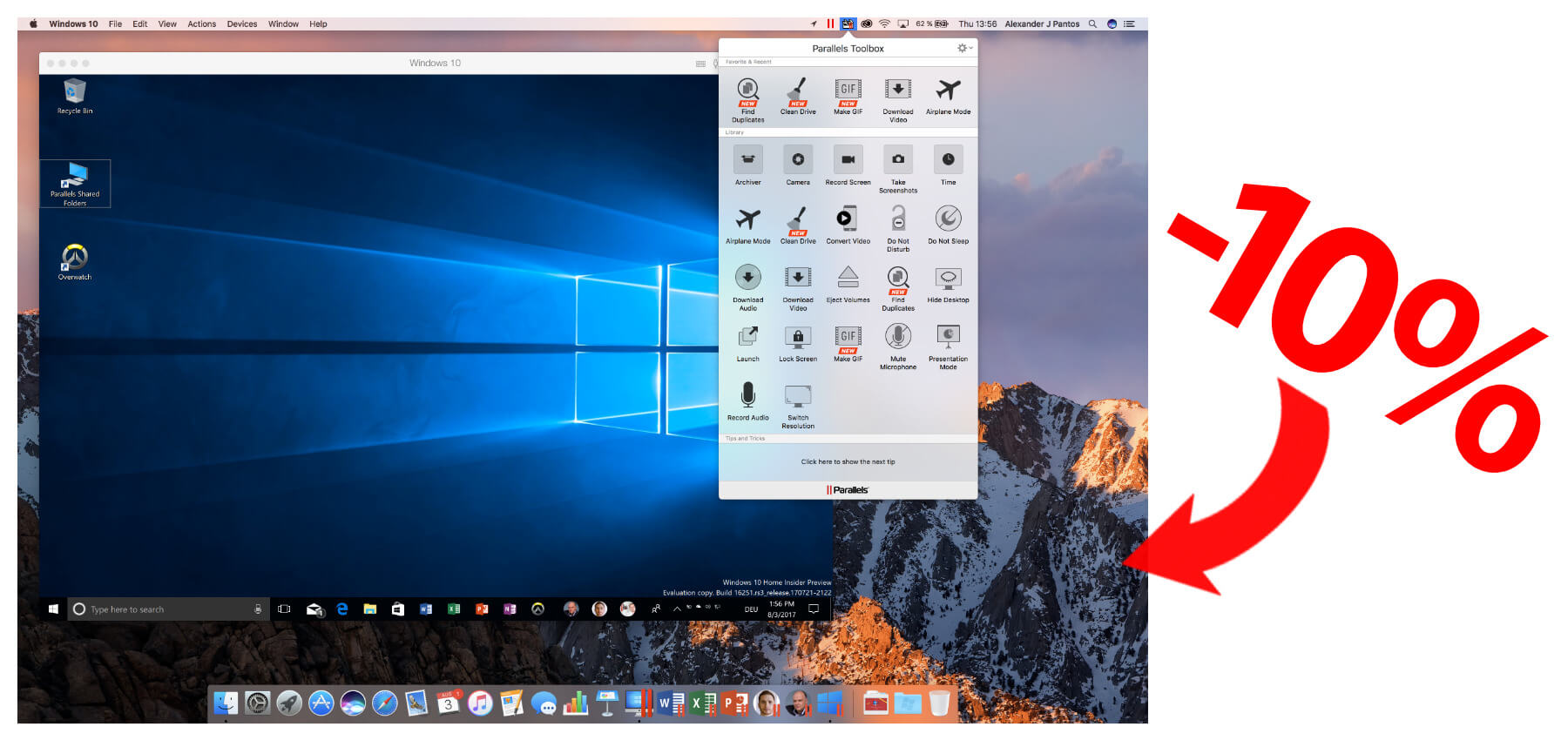 use parallels desktop for mac