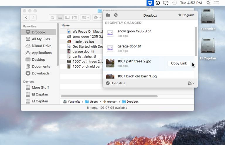dropbox app for windows on mac
